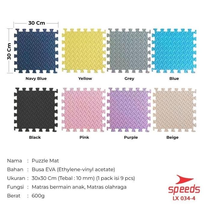 Matras Karpet Puzzle Puzle Susun Alas Lantai Foam Playmat Anak Empuk TF