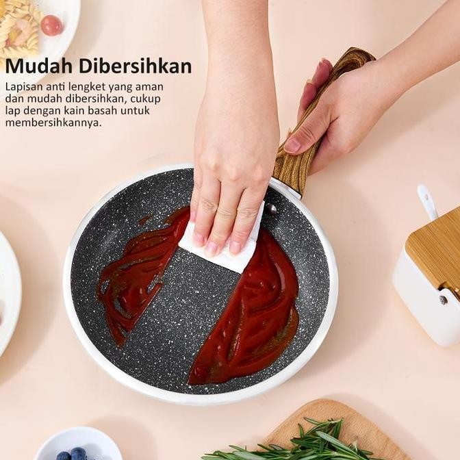Promo [Special Live] Set Wajan Dan Panci Serbaguna Lengkap Jumbo Tutup Kaca Kitchenware Dapur Masak 