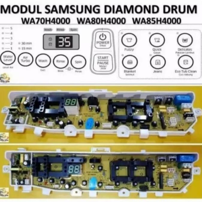 Promo Modul Pcb Mesin Cuci Samsung Diamond Wa70H4000Sg Wa70H4200 Wa80H4000