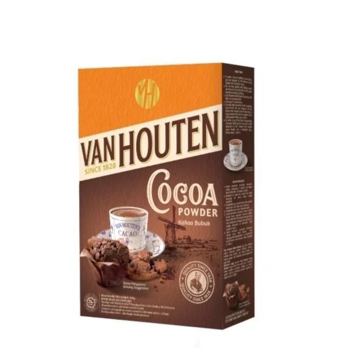 

van houten cocoa powder 165gr bubuk murah
