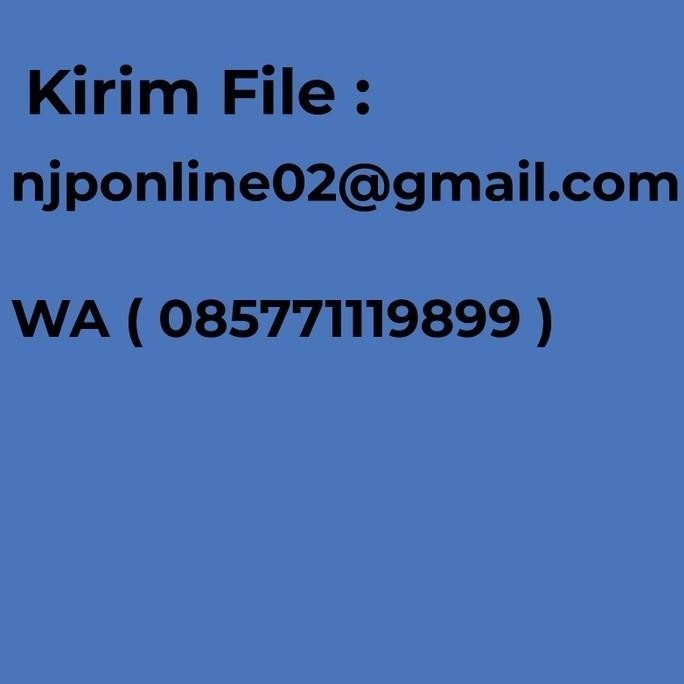 

Murah Brosur A5 (2 Sisi ) 2 Rim / 1000 Lbr |Ap 120 Gr Khusus Self Pick Up