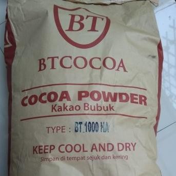 

Bubuk Coklat Bubuk Cocoa Powder Dark Coklat Java BT COCOA 1kg murah