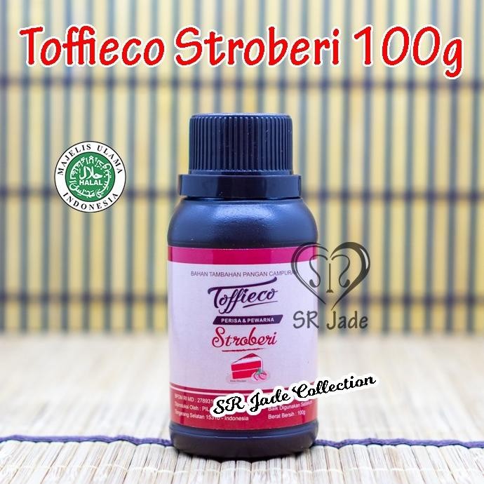 

Toffieco Strawberry Pasta 100 gr Tofieco Stroberi Tofico Strawberi 100 murah
