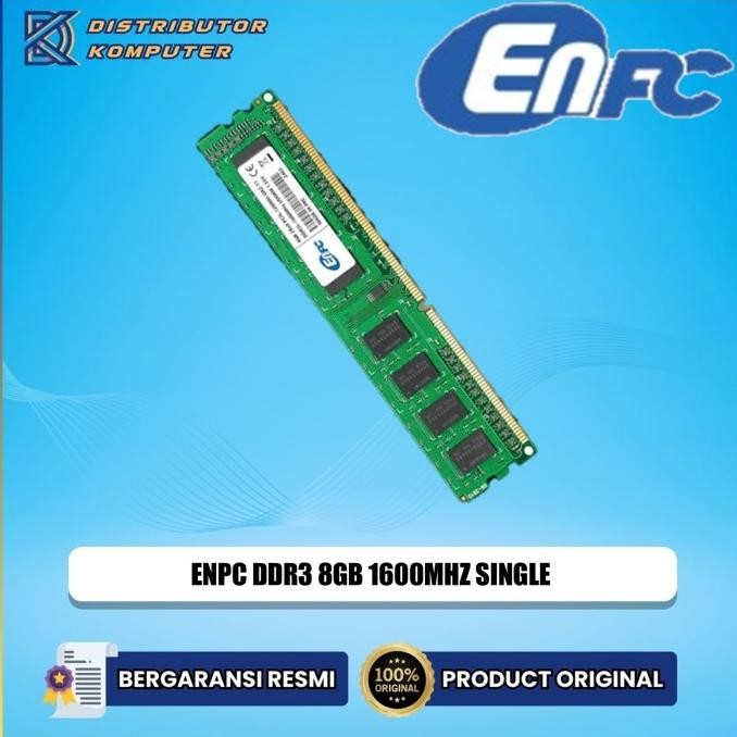 Enpc Memory Longdimm 8Gb Ddr3 Pc 1600 Single Channel Co