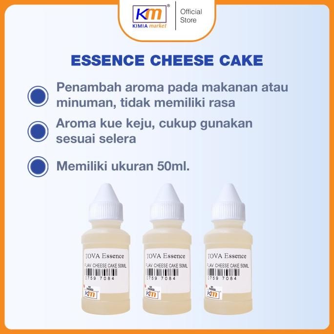 

Essence Makanan/Minuman flavor TOVA Cheese Cake 50ml murah