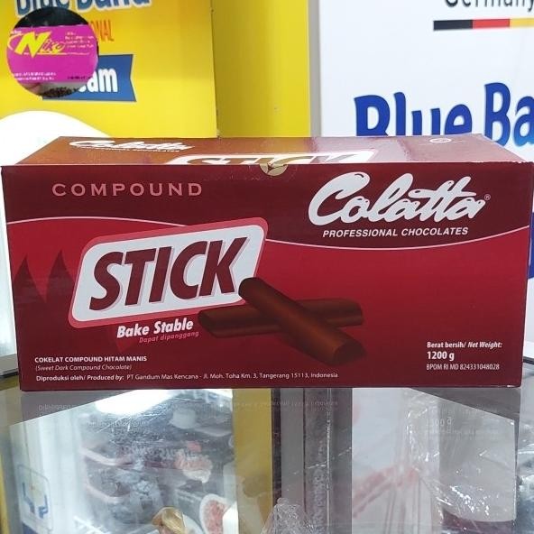 

coklat colatta stik / chocolate stick / sticks compound 1.2 kg grab murah