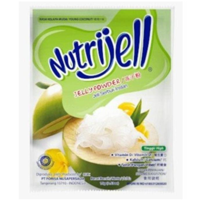 

NUTRIJELL KELAPA MUDA 10GR 1 BOX ISI 12 PCS murah