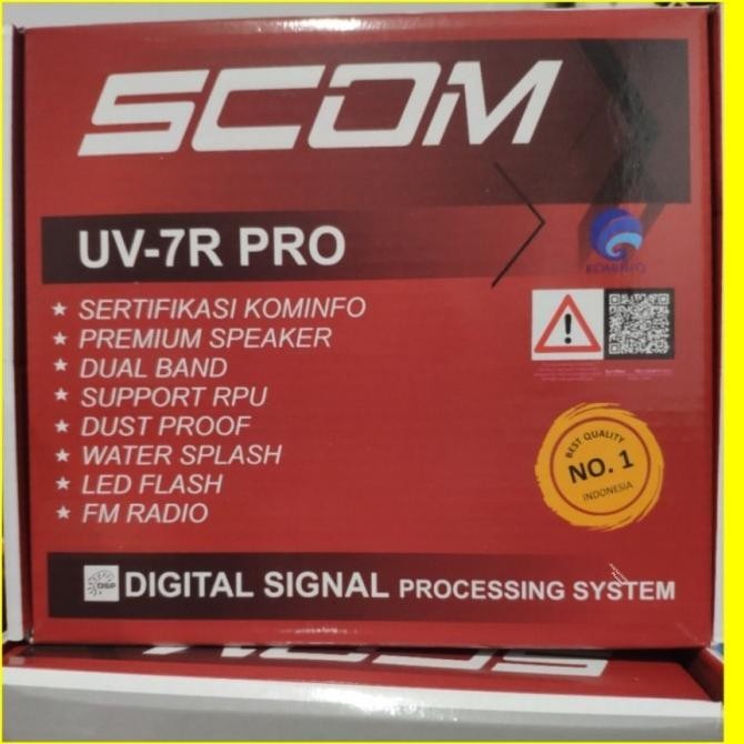 Grosir Ht Walkie Talkie Scom Uv7R Uv-7R Pro Premium Dualband Speaker Premium