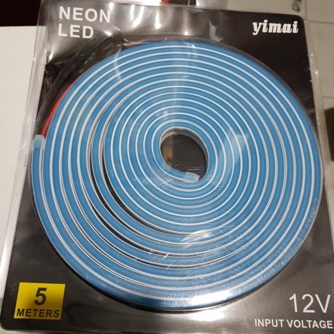 Yimai Neon Flex DC12V 5M 5 Meter Ice Blue IP68