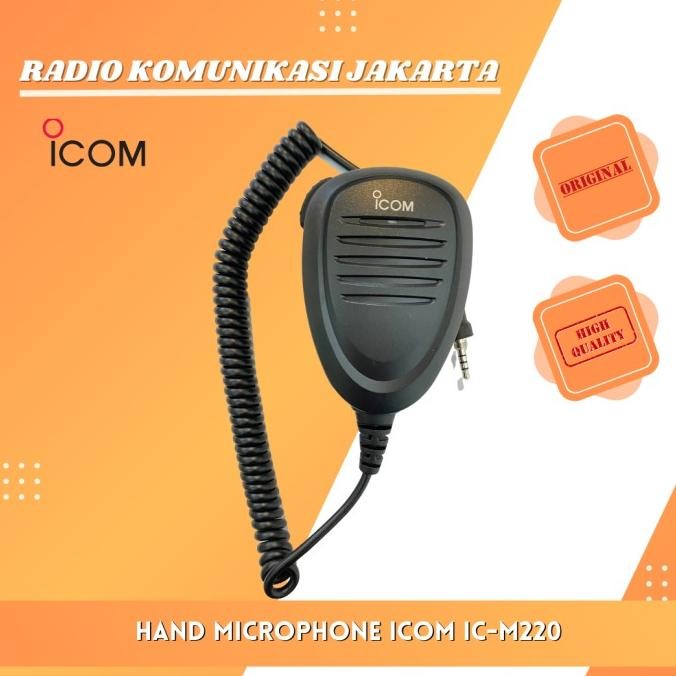 Murah Original Ori Hand Microphone Ekstramic Icom Ic M220 Hm237 Hm237B