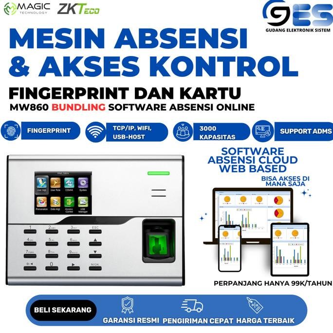 

Grosir Mesin Absen Sidik Jari Magic Mw860 Mesin Akses Rfid Support Wifi Dan Adms Bisa Absensi Online Cloud Web Based