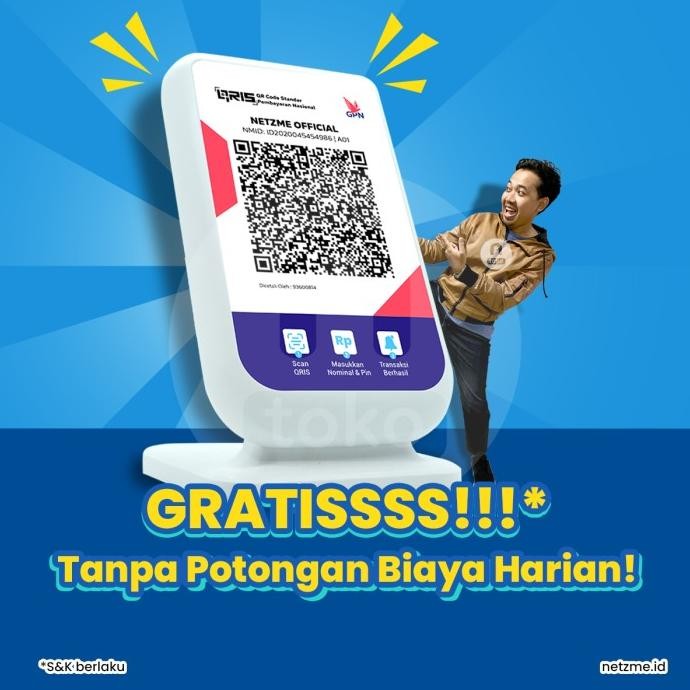 

Promo Qris Soundbox Netzme | Solusi Pembayaran Qris Khusus Umkm (Wajib Chat & Baca Deskripsi Sebelum Pesan)