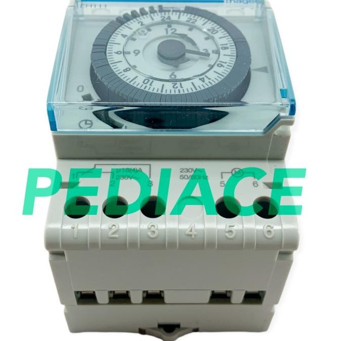 Timer Switch Analog HAGER EH 111 OTOMATIS TIMER HAGER