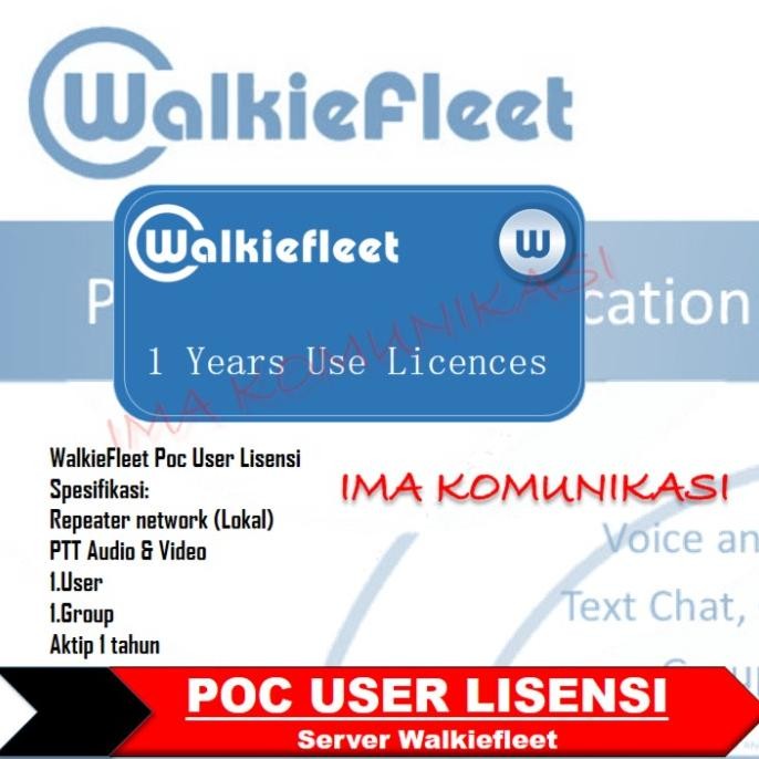 Murah Ht Poc User Liensi Server Walkiefleet