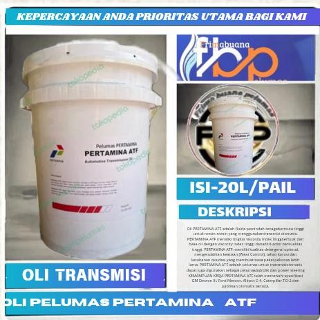Promo Oli Pertamina Atf (Oli Transmisi)