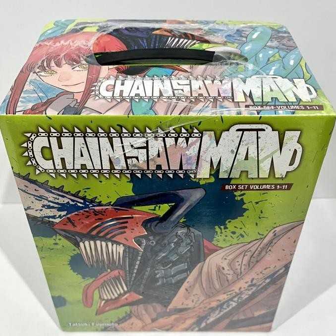 

BIG SALE CHAINSAW MAN BOX SET VOL 1-11 TATSUKI FUJIMOTO VIZ KOMIK ENGLISH MANGA !!!!!
