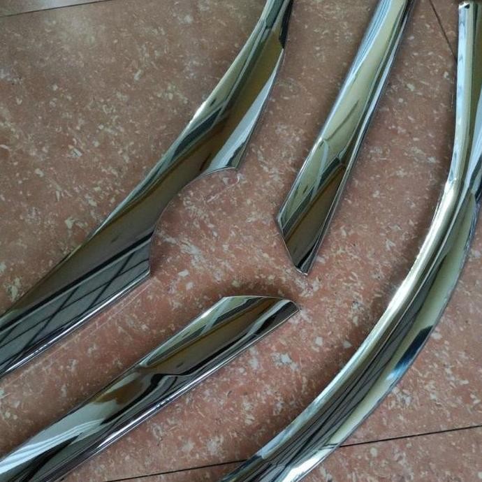 Promo Paket List Grill Grille Depan Toyota All New Avanza / Xenia 2012 2013 2014 2015 Chrome Crome 3