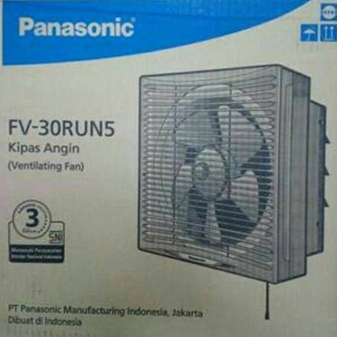 Panasonic Exhaust Fan Kipas Tembok Dinding 12 Inch Fv 30Run Fv 30 Run New Stok