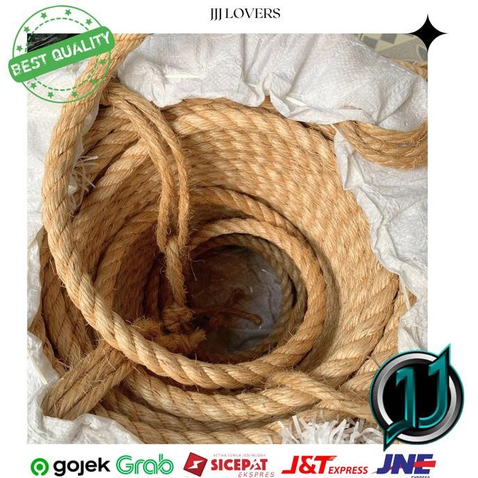 

Tali Tambang Besar Tambang Manila Goni Kapal Dadung 19Mm Per 100 Meter New Stok