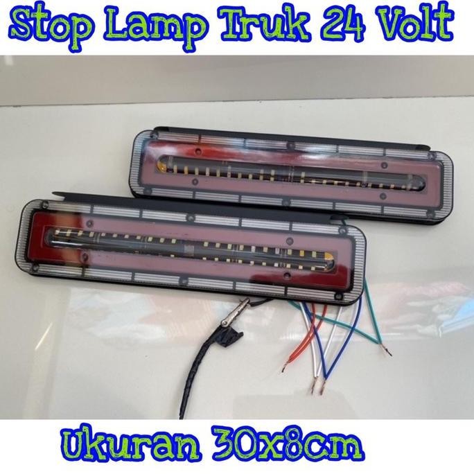 Sale Stop Lamp Lampu Belakang Truk 24 Volt Model Variasi Kotak