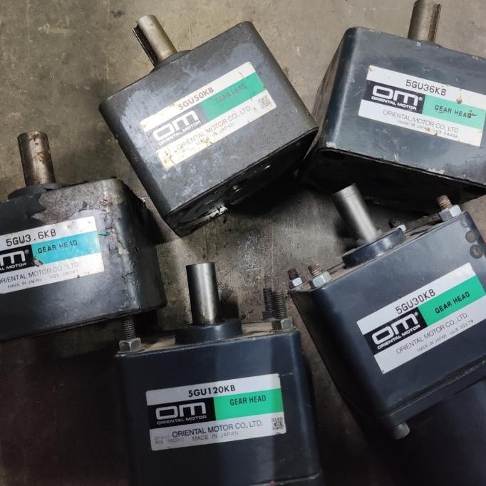 Oriental Motor 5Gu Gearhead Gearbox Untuk 60W 90W Motor Gear Head New Stok