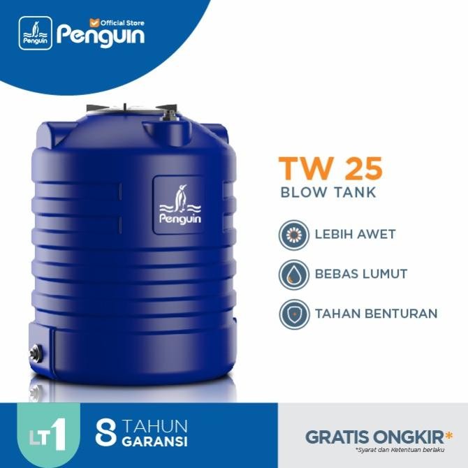 Penguin | Pinguin Tangki | Toren | Tandon Air Tw 25 250 Liter New Stok