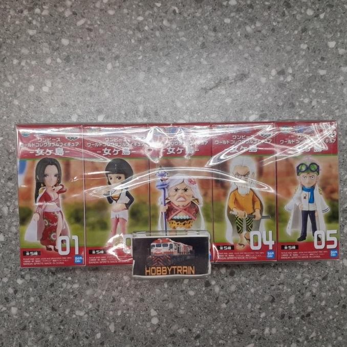 WCF ONE PIECE NYOUGASHIMA SET 5 PCS FIGURE