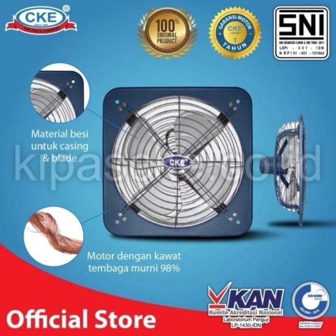 Exhaus Fan Dinding 14 Inch 220V Exhaus Dapur Heavy Duty New Stok