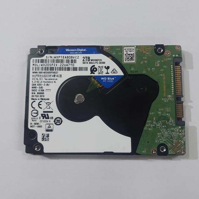 Hard Disk Hd Hdd Hardisk Harddisk 2Tb /1Tb/500Gb Laptop 2.5Inch Sata Internal Second Ori Co
