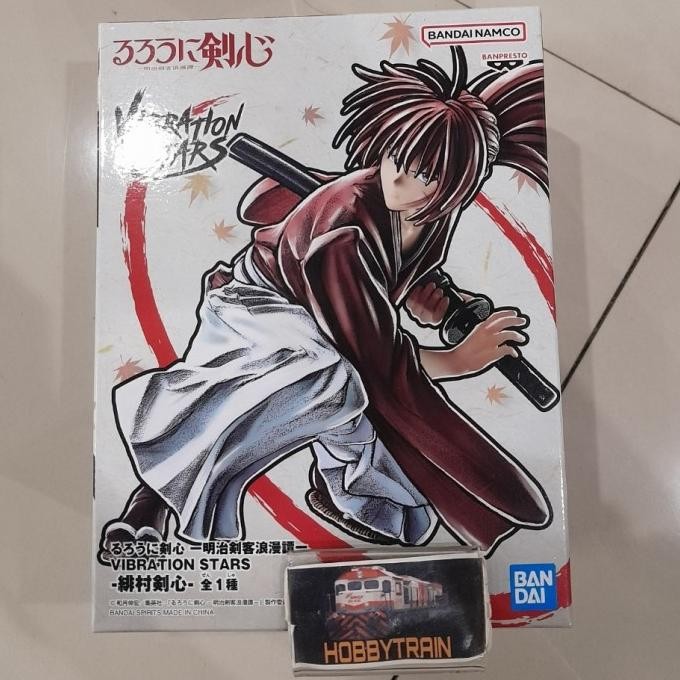 BANPRESTO VIBRATION STARS KENSHIN HIMURA FIGURE