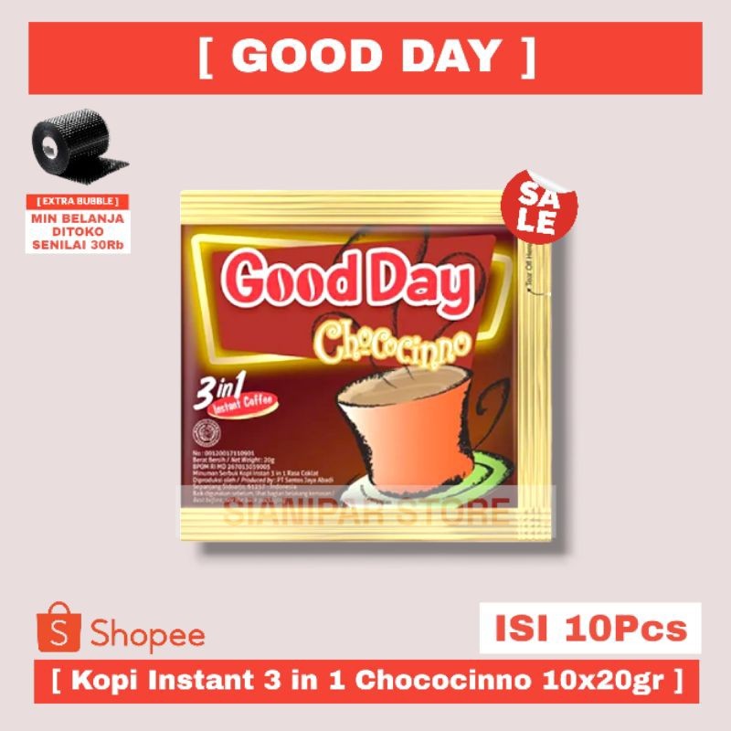 

GOOD DAY KOPI INSTANT 3 IN 1 CHOCOCINNO RCG 10x20g