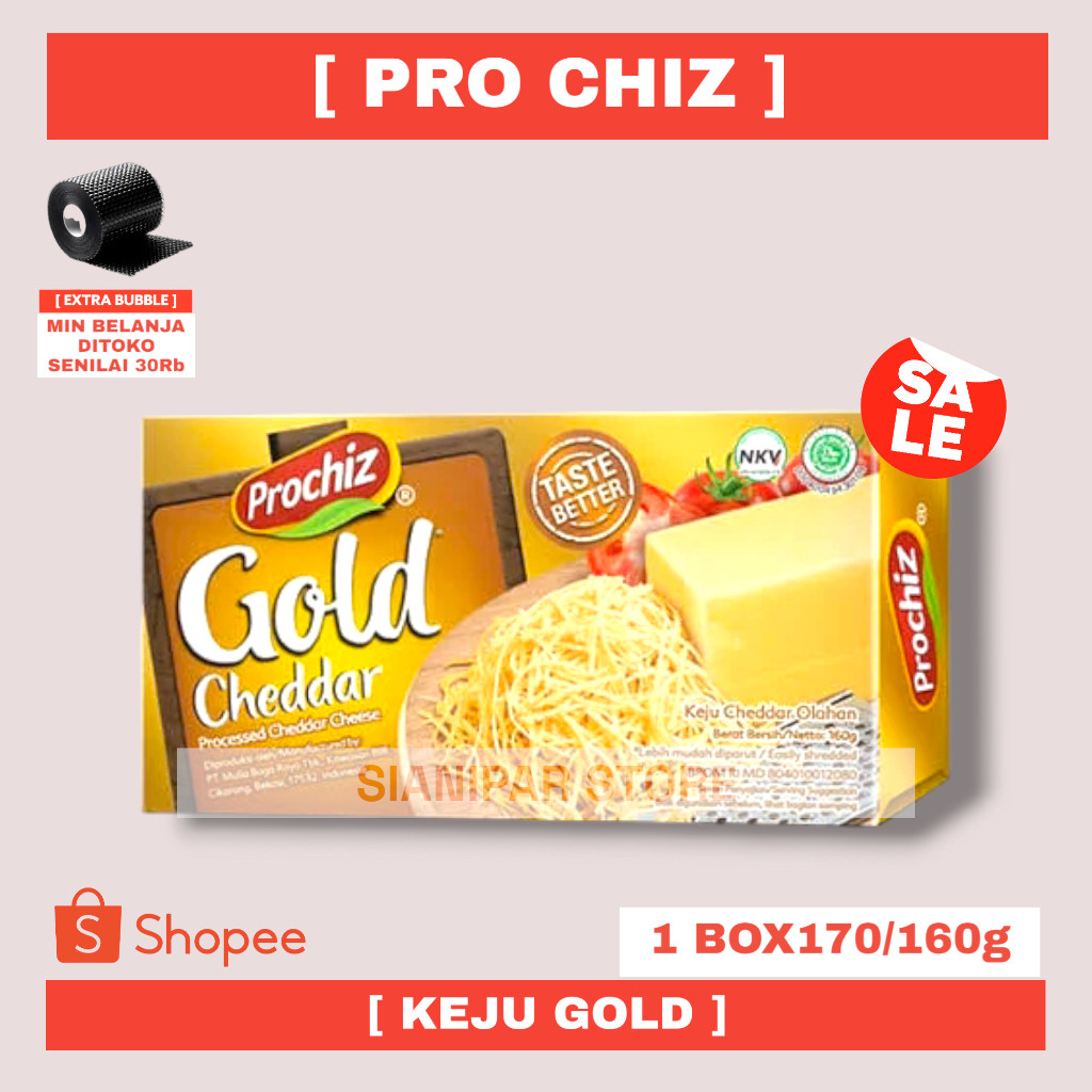 

PRO CHIZ KEJU GOLD BOX 170/160g