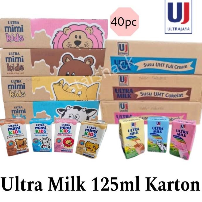 

Susu Ultra UHT Coklat/Strawberry 125ml - 40pcs