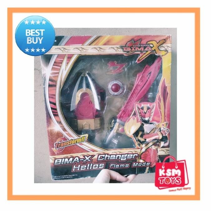 Bandai Bima X Changer Helios Flame Mode