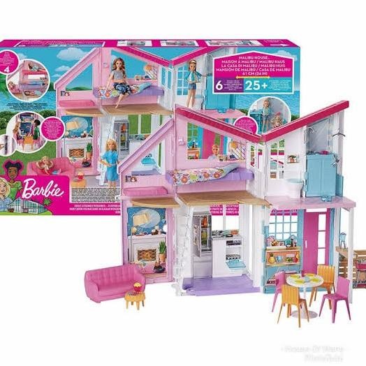 Barbie Dream House Malibu Rumah barbie Original