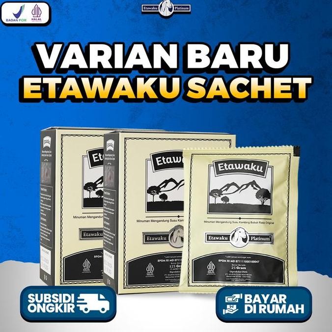 

Promo Etawaku Platnum - Paket Bundling Etawaku Platinum Sachet Dairy Milk