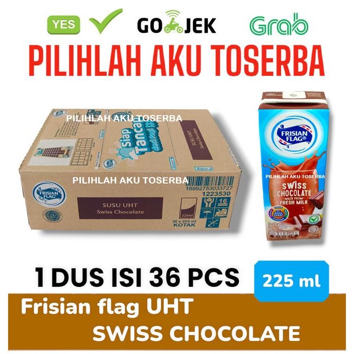 

Sale Susu Frisian Flag Swiss Chocolate 225 Ml - ( Harga 1 Dus Isi 36 Pcs )