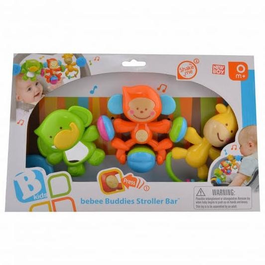 Mainan Stroller Bkids Wagon Stroller Bar Music Rattle