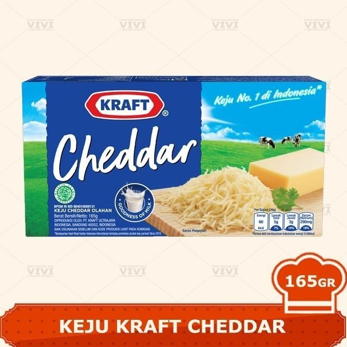 

Sale Keju Kraft Cheddar 48X150Gr Per Dus - Kartonan