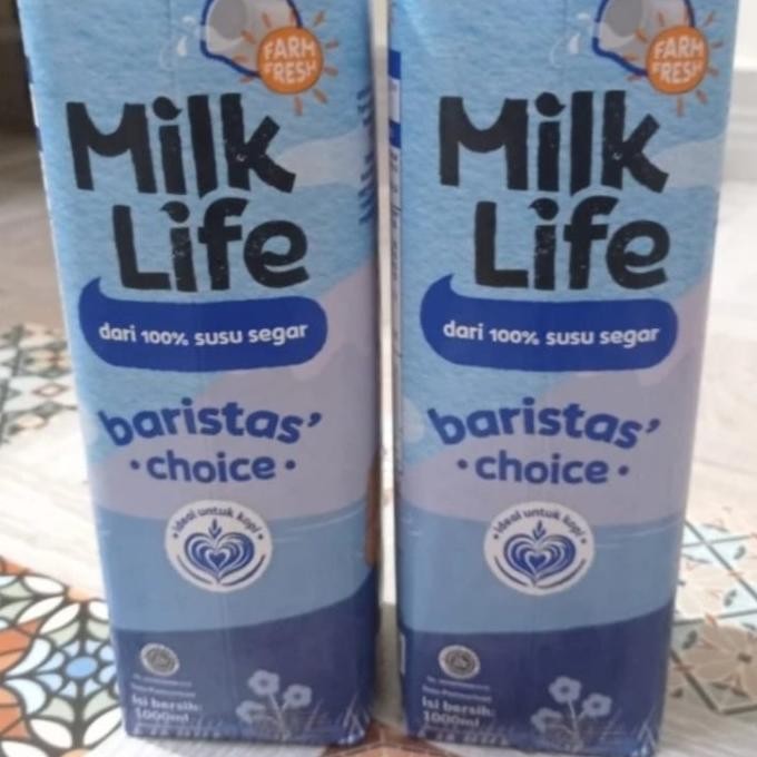 

Murah Barista'Choice Milk Life 1 Liter( 1 Karton Isi 12 Pcs)