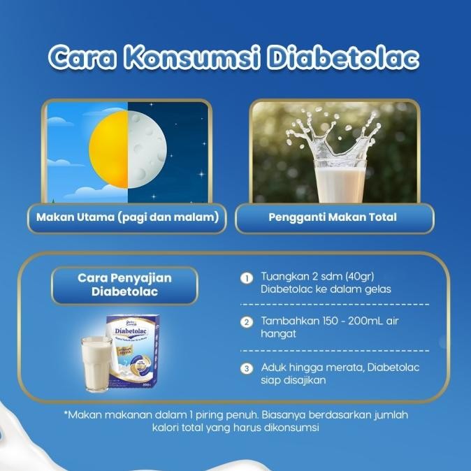 

Murah Diabetolac Paket 3 Susu Kambing Etawa Dengan Pemanis Alami Stevia Tinggi Serat