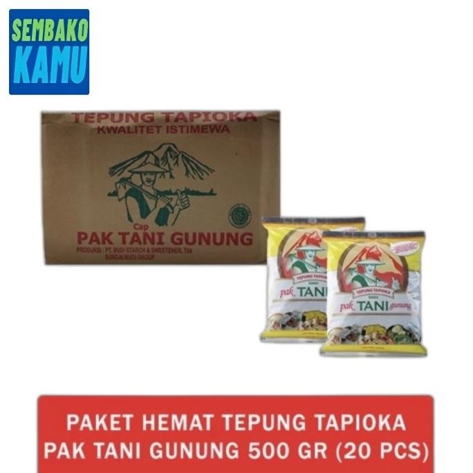

Sale Tepung Tapioka Cap Tani Gunung 500 Gr - 1 Dus Isi 20 Pcs