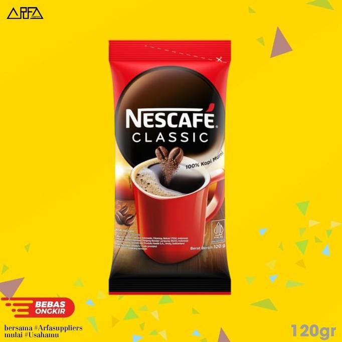 Promo Nescafe Classic 120Gram Bubuk Kopi Lampung