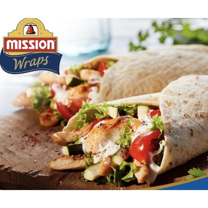 

Murah Mission Wraps 360 Gr ( 8 Wrap ) Kulit Tortilla Kebab Burrito Salad
