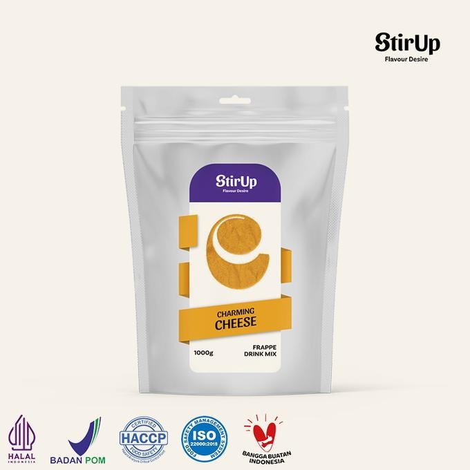 

Promo Stirup Charming Cheese - Frappe Powder Rasa Keju