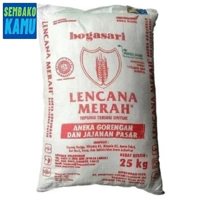 

Promo Tepung Terigu Bogasari Lencana Merah 25 Kg