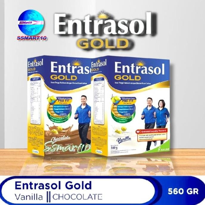 

Murah Susu Entrasol Gold Chocolate Box 560Gr Susu Bubuk