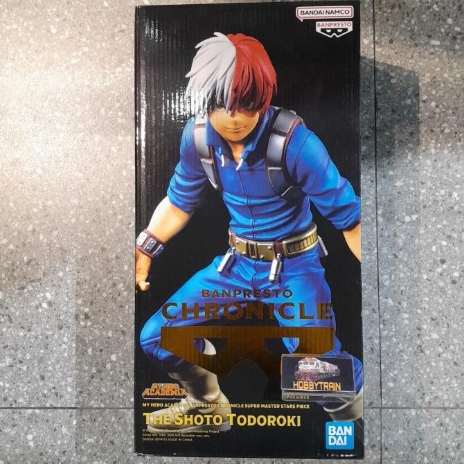 BANPRESTO CHRONICLE SUPER MASTER STARS PIECE THE SHOTO TODOROKI FIGURE