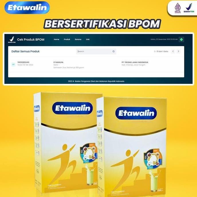 

Sale Etawalin Susu Kambing Etawa 3 Box Halal Bpom - Minuman Susu Bubuk Asli Dengan Jahe, Temulawak, Kayu Manis, Daun Salam & Sereh - [Bisa Cod] Dairy Milk