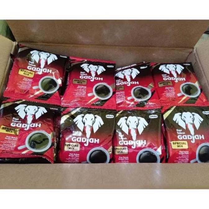 

Promo (40Pcs) Kopi Gadjah Special Mix 4 Renceng